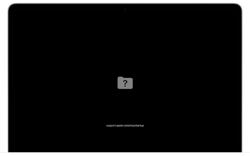 MacBook开机出现问号文件夹怎么办